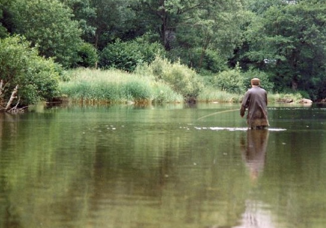 Fishing on the Afon Lledr b